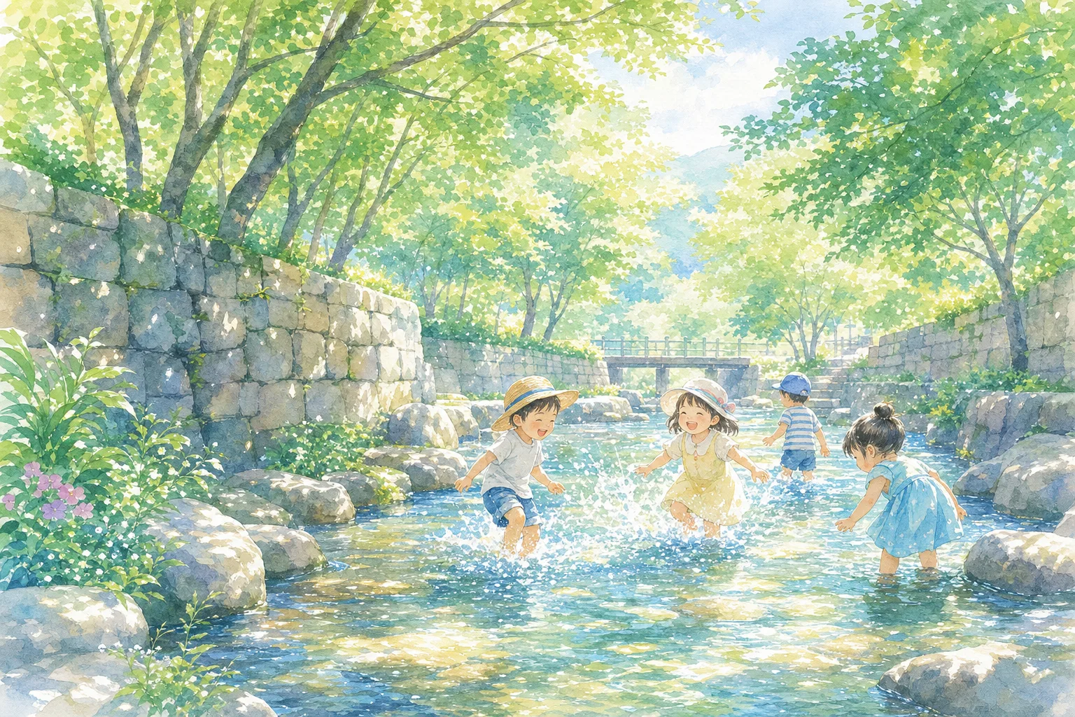 2026年 音無親水公園 水遊び場 1日満喫コース
