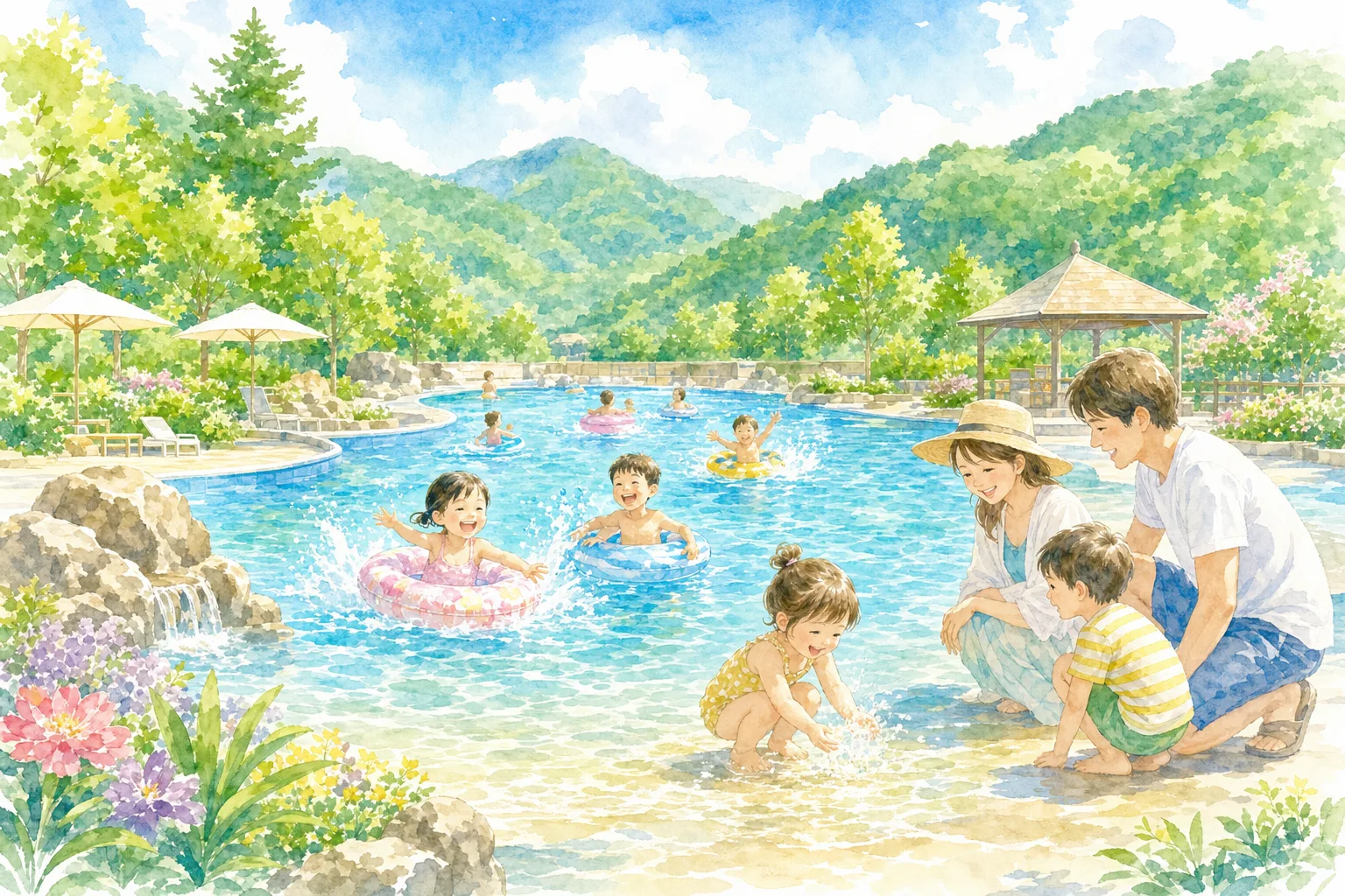 2026年 ふれあいプール 1日満喫コース