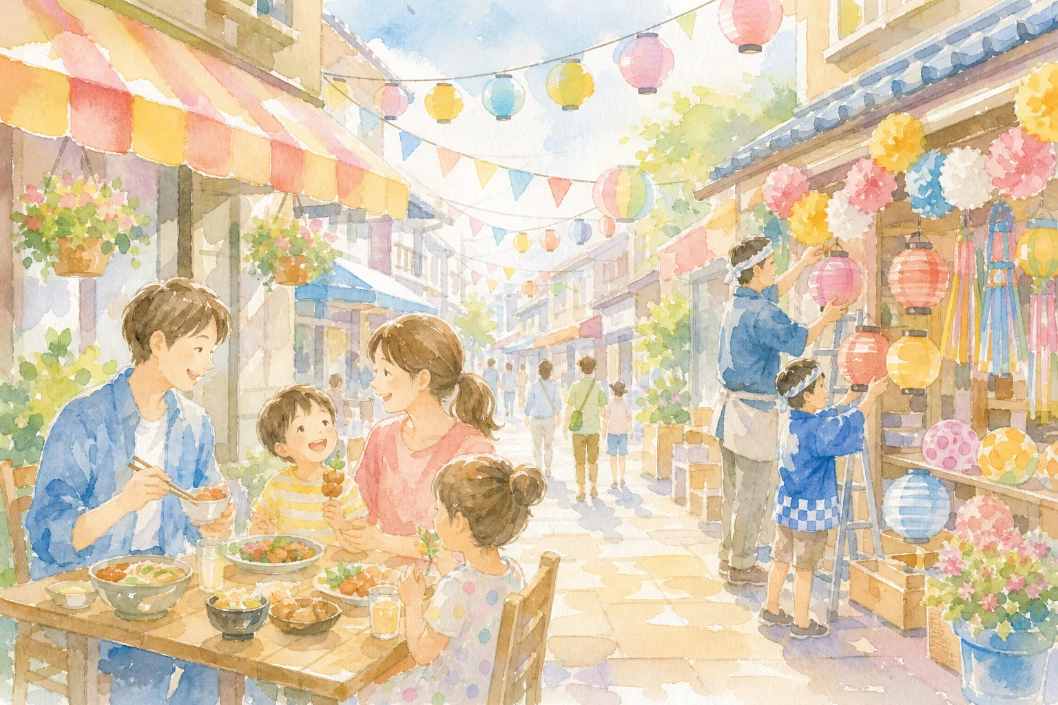 福知山駅正面通り商店街