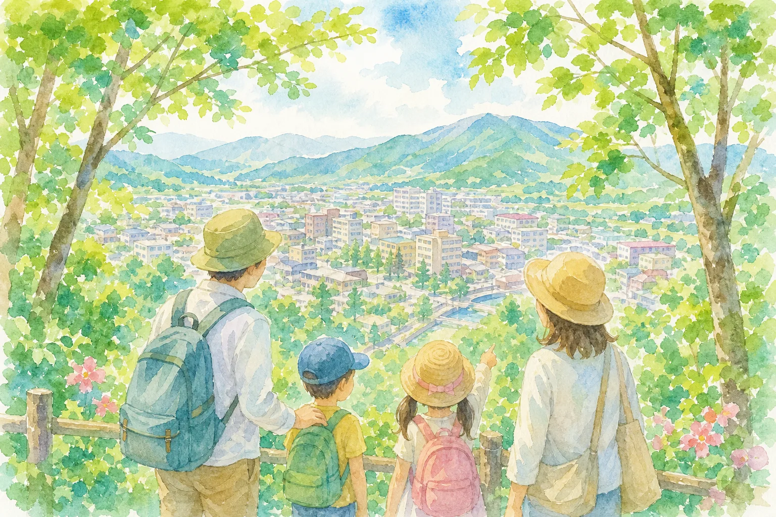 舞鶴山 天童公園