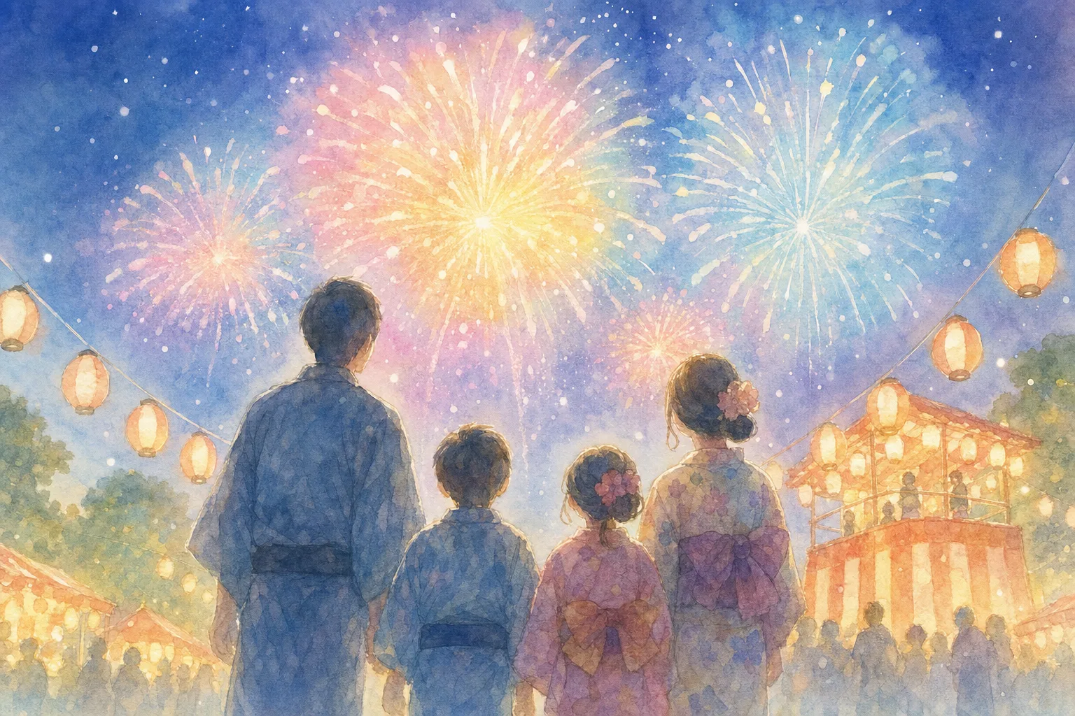 陸上自衛隊松戸駐屯地(盆踊り大会・打ち上げ花火会場)