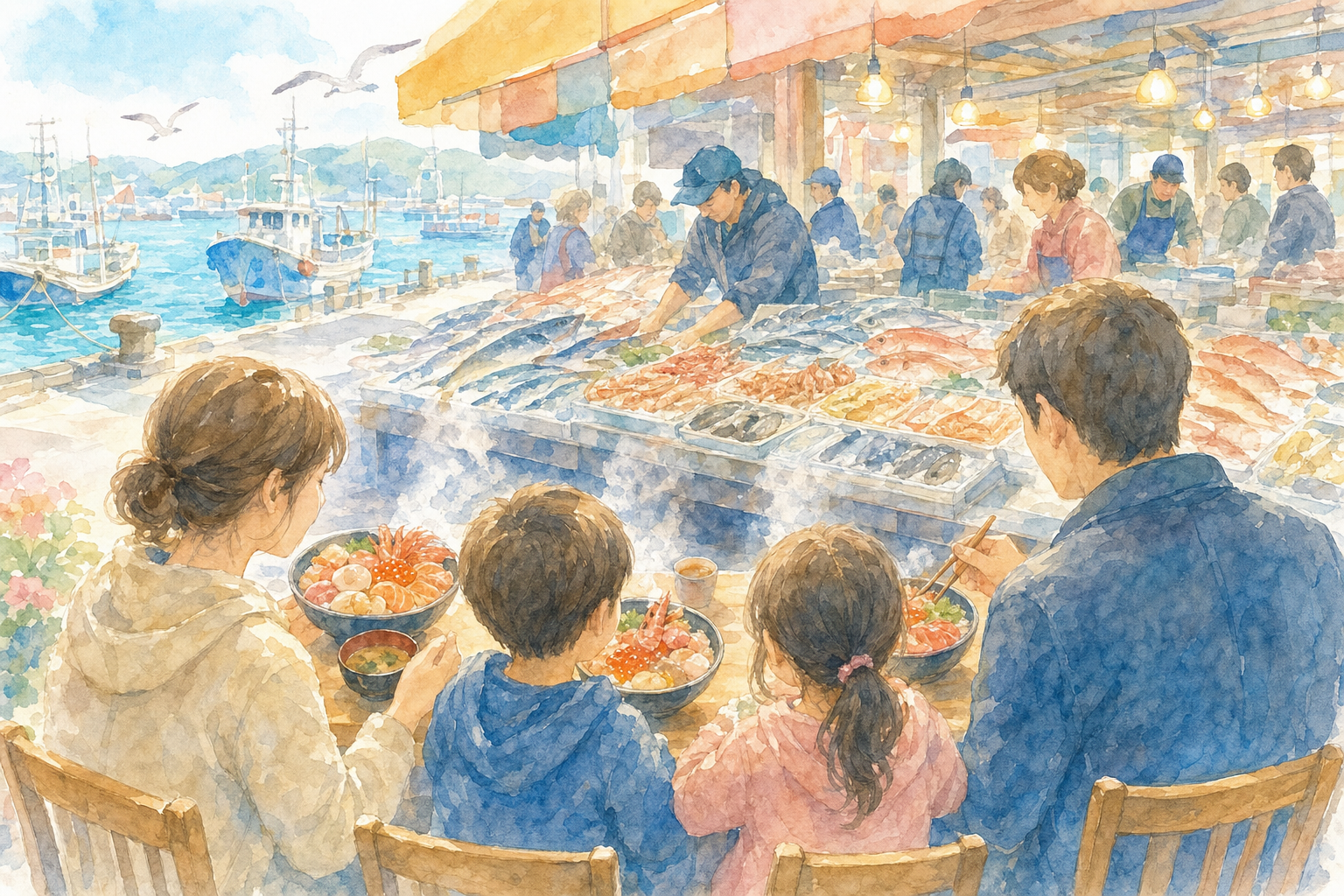 はまだお魚市場(山陰浜田港公設市場)
