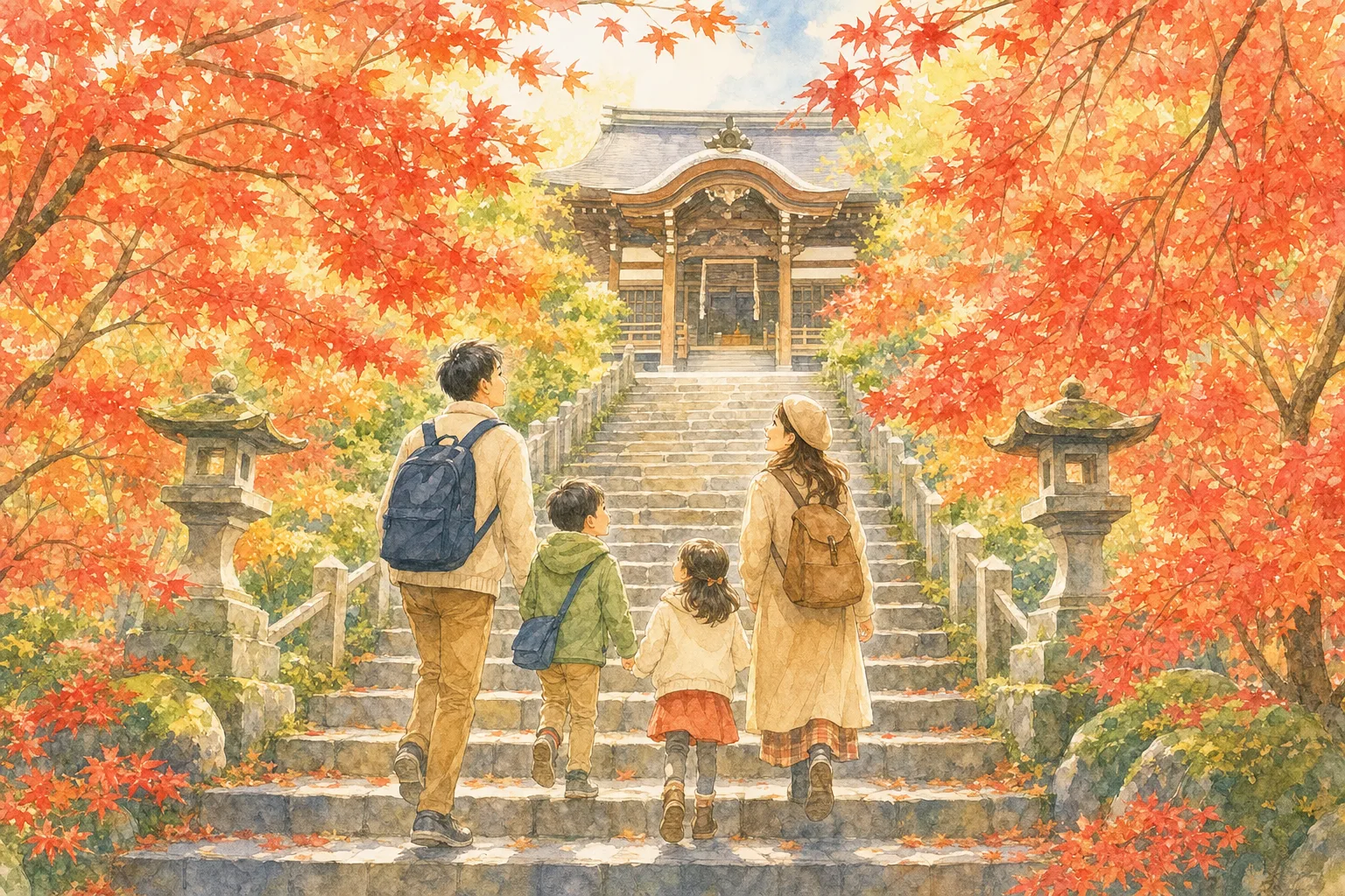 2026年 大山寺の紅葉 1日満喫コース