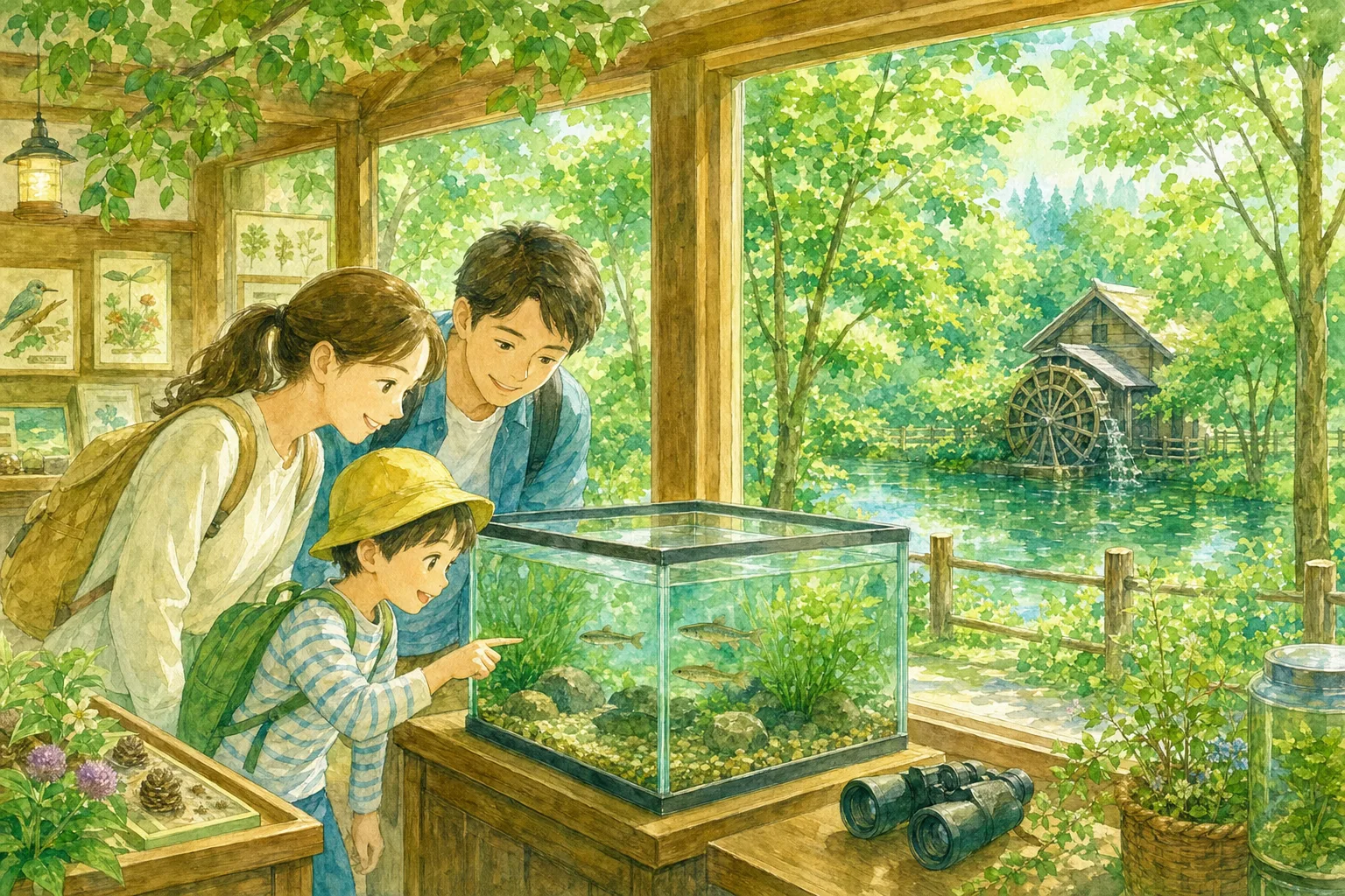 2026年 大和市自然観察センター しらかしのいえ(泉の森) 1日満喫コース