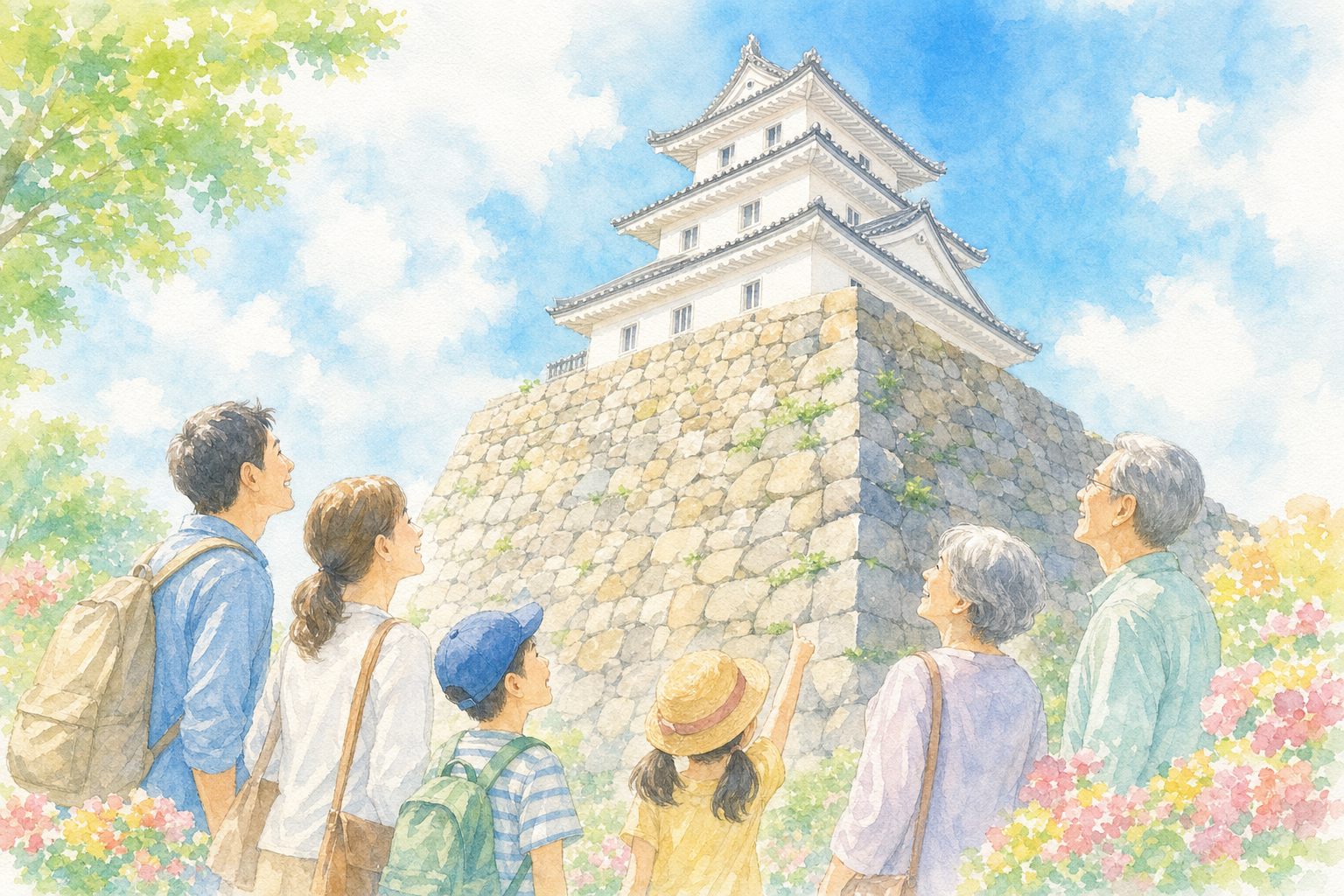 白河小峰城跡