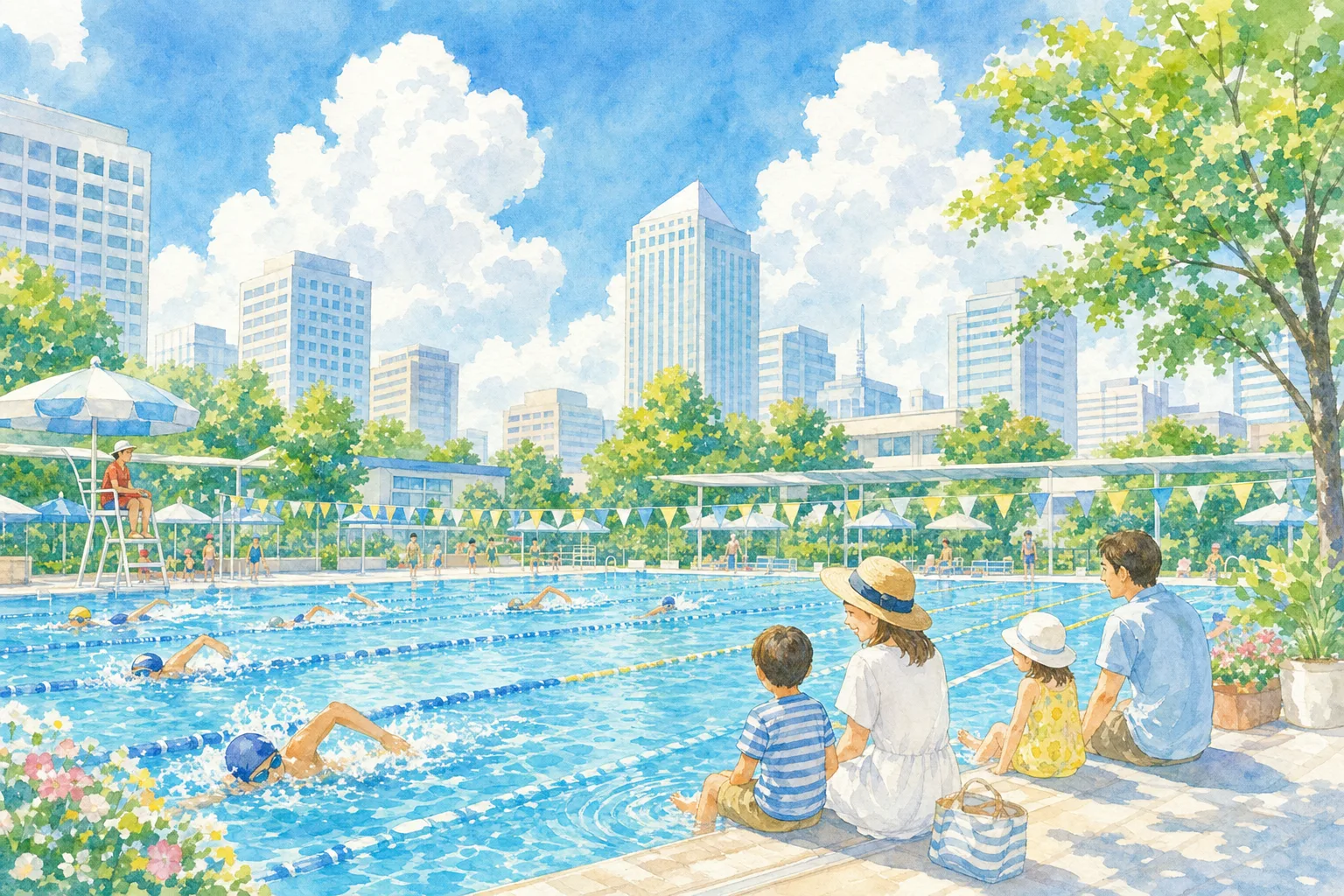 2026年 あい健康プール 真田山 1日満喫コース