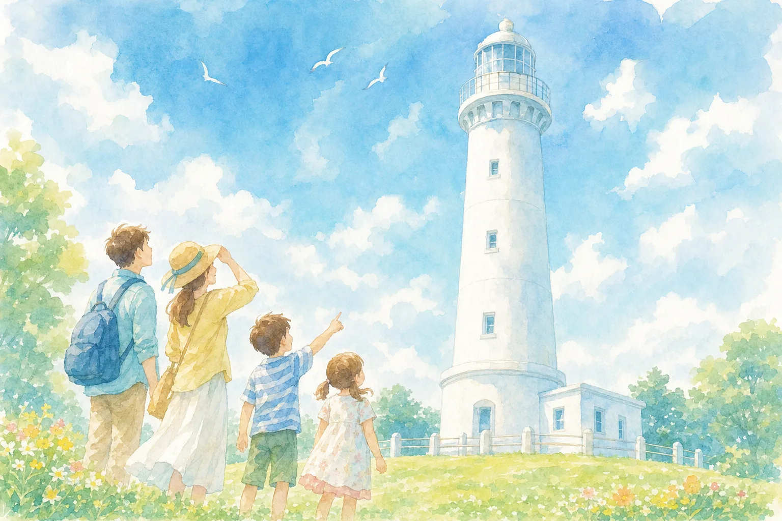 角島灯台公園