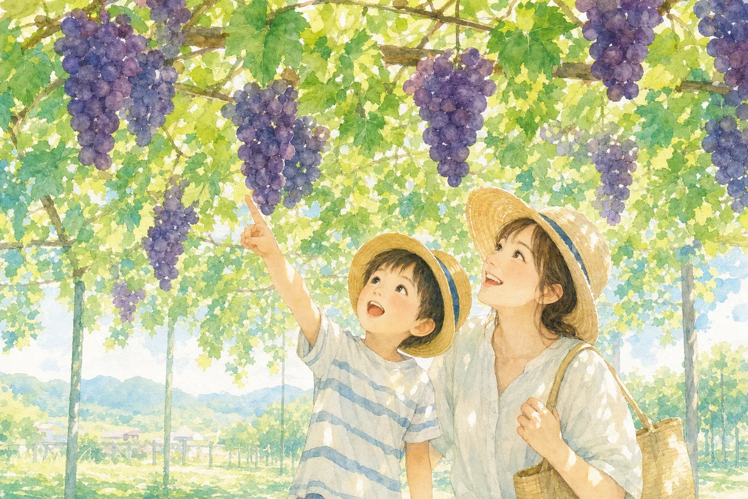 2026年 南楽園(ぶどう狩り)の味覚狩り 1日満喫コース
