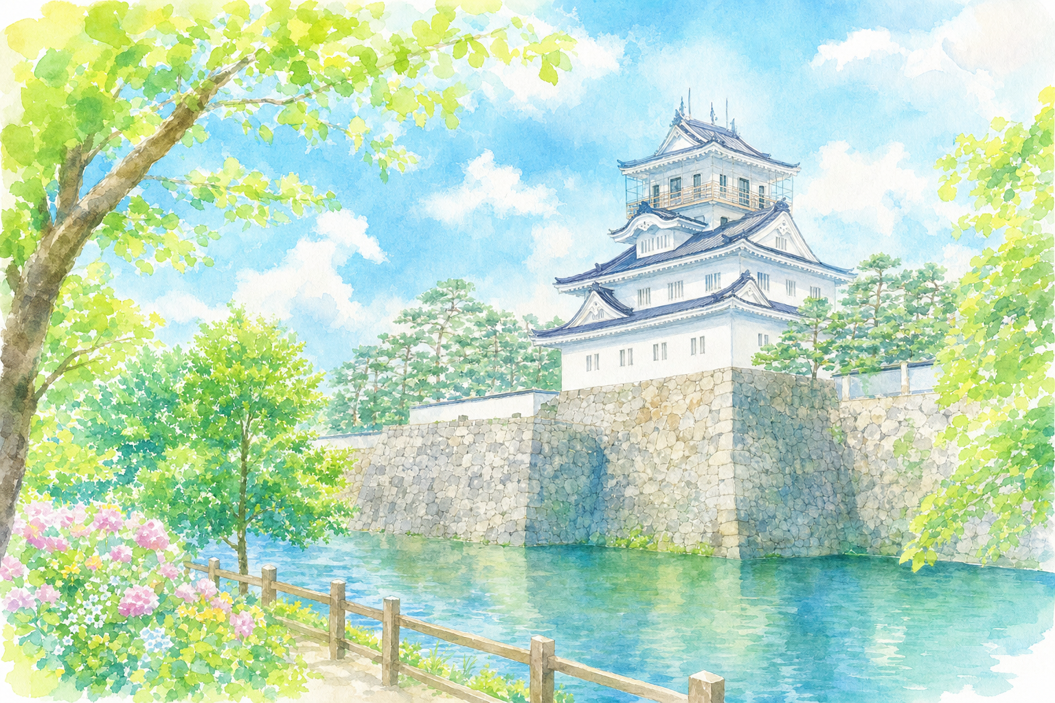 富山城址公園