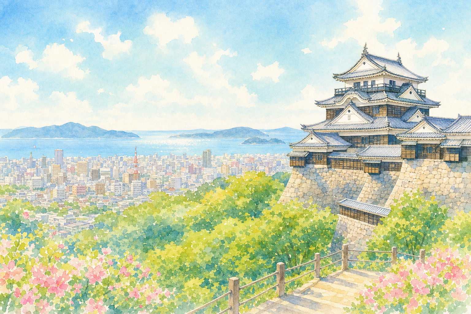 松山城