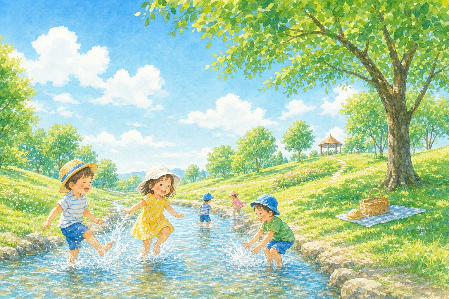 2026年 新都市3号公園 水遊びができる場 1日満喫コース