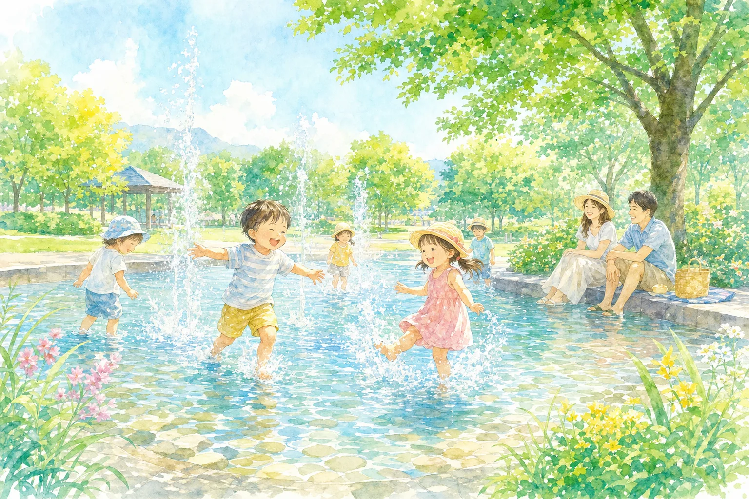 2026年 大松山運動公園 じゃぶじゃぶ池 1日満喫コース