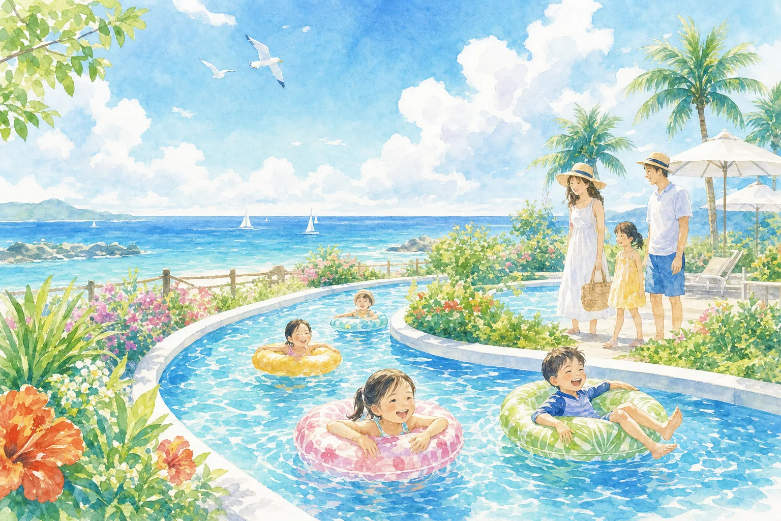 2026年 弘法浜・サンセットプール 1日満喫コース