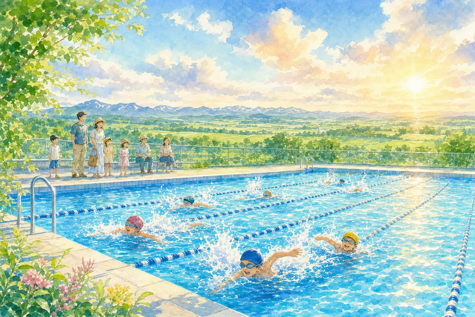 2026年 恵庭水泳プール 1日満喫コース