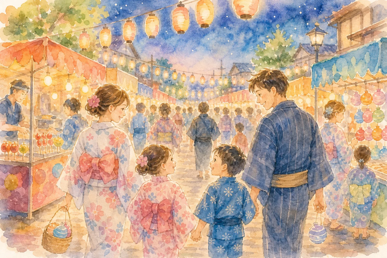 白石夏まつり会場(白石駅前通り)