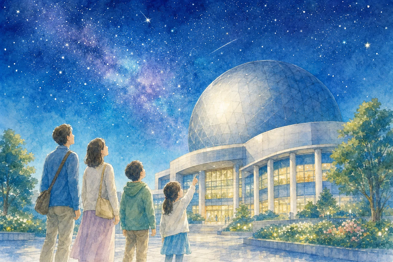 2026年 藤沢市湘南台文化センターこども館(宇宙劇場)の星空 1日満喫コース