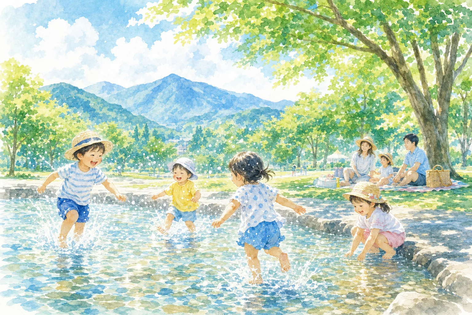 2026年 前田公園 水遊び場 1日満喫コース