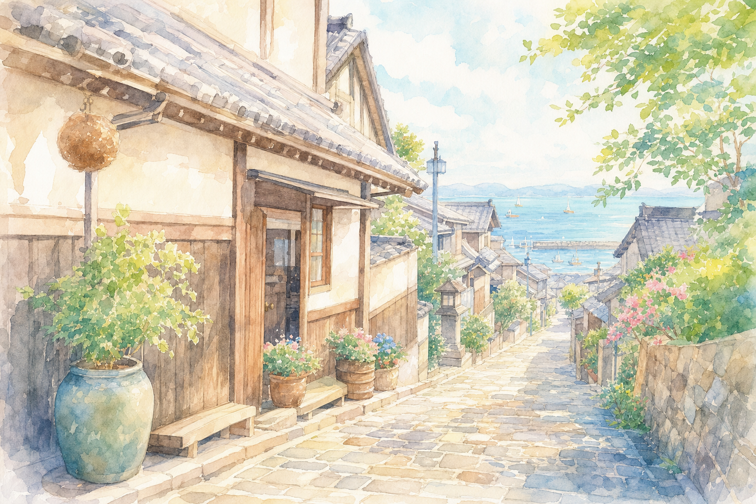 こんぴら街道の石碑