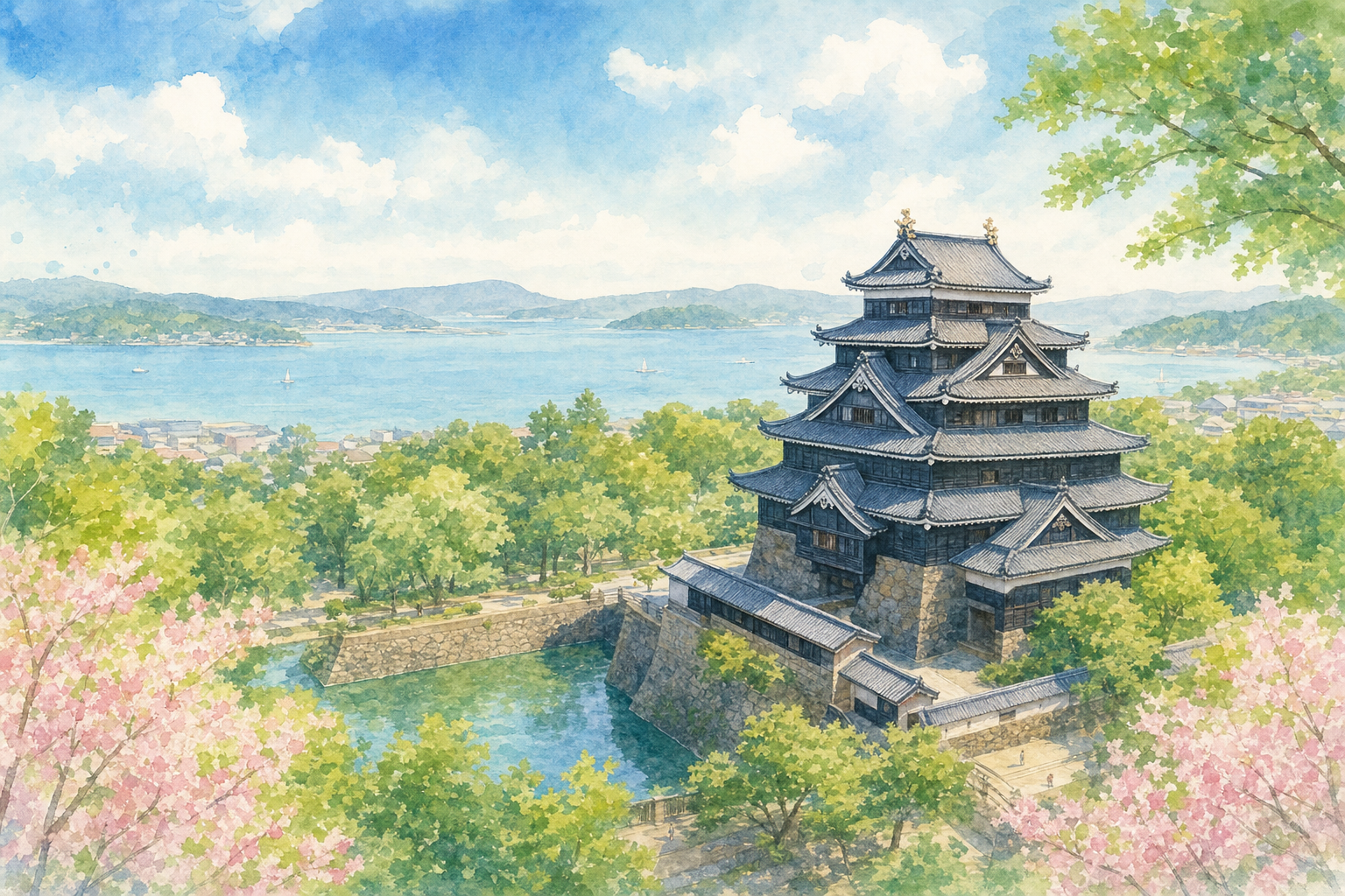 松江城