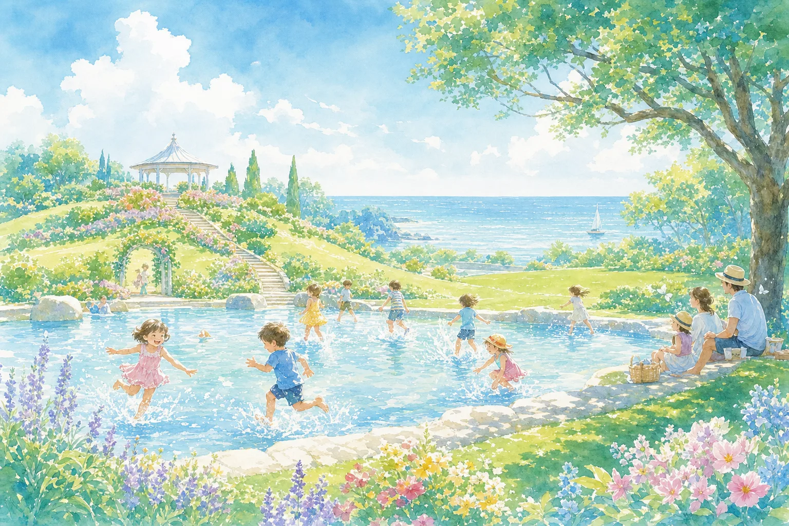 2026年 四季の杜公園 水遊び場 1日満喫コース
