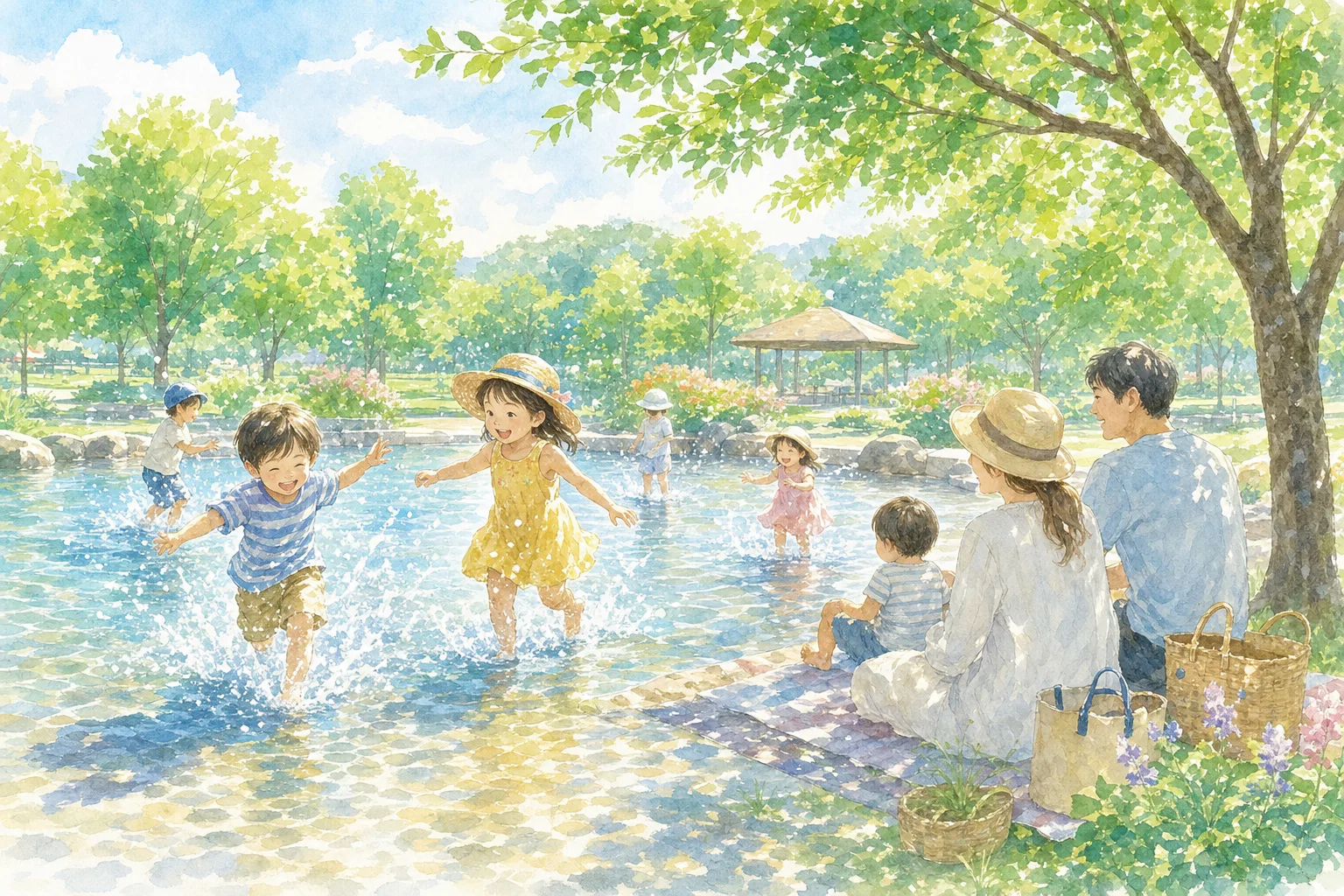 2026年 駅南公園 噴水 1日満喫コース