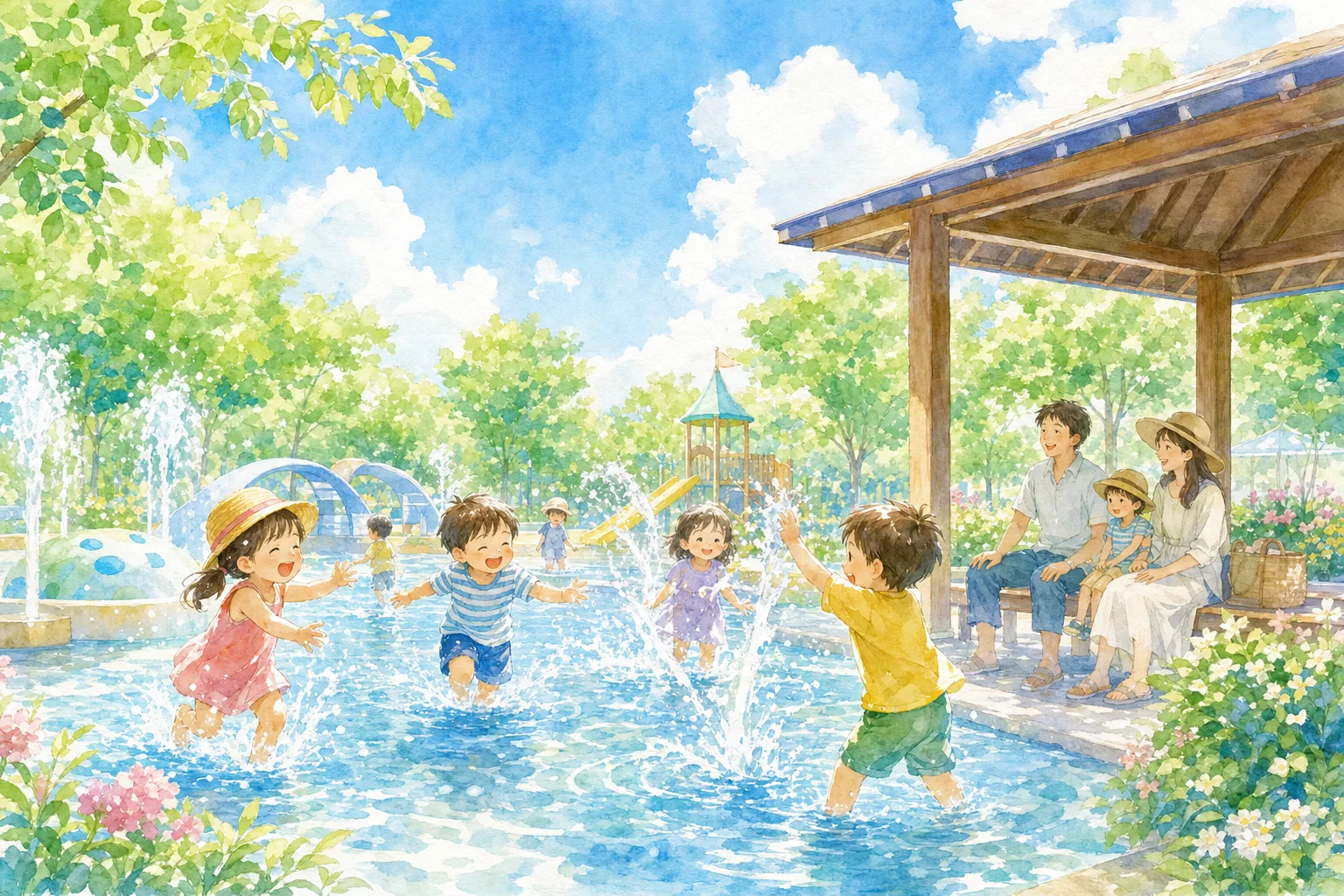 2026年 あさひ未来パーク じゃぶじゃぶ池 1日満喫コース