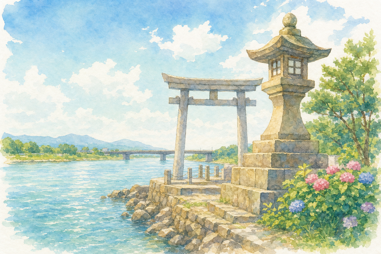 七里の渡跡