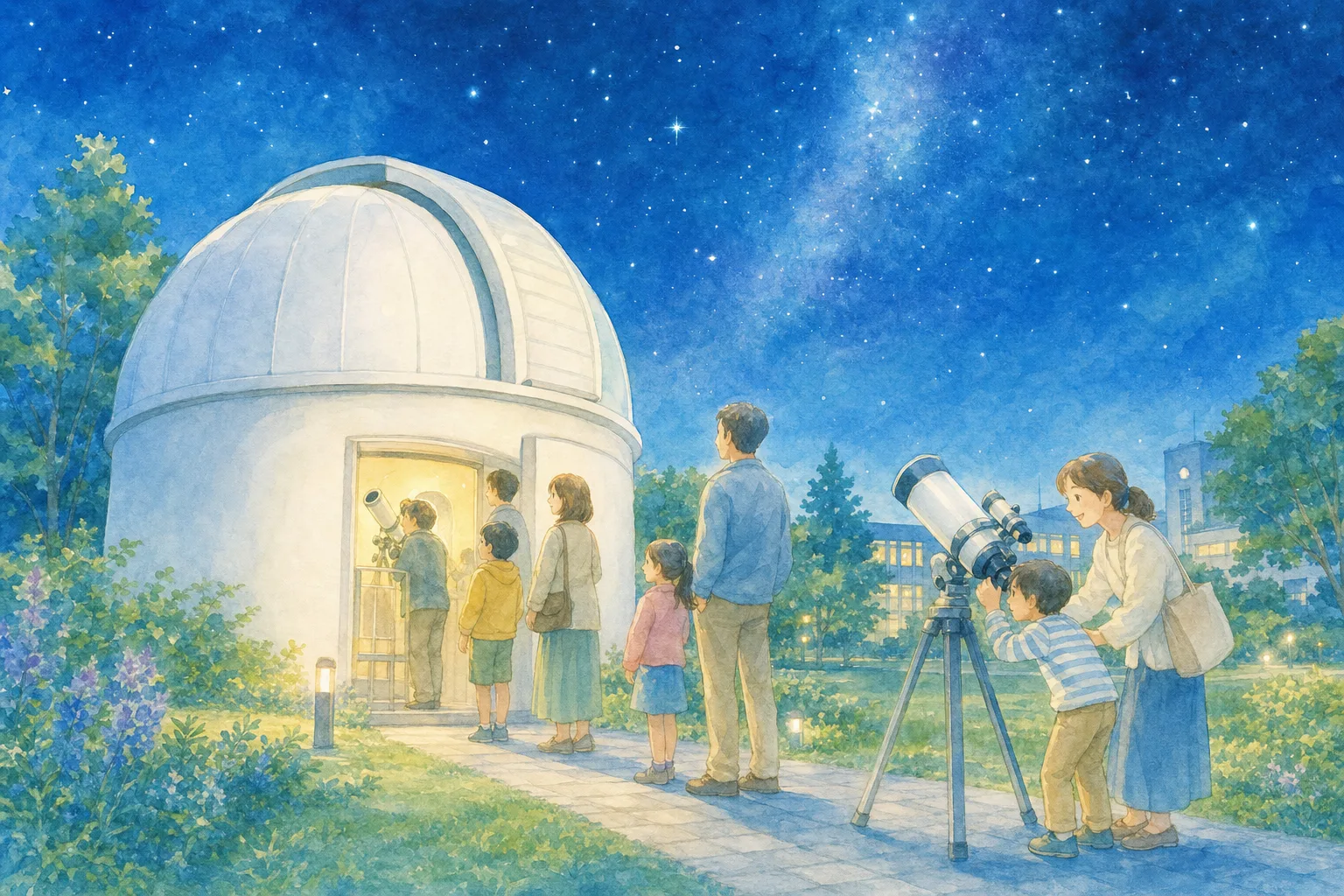 2026年 やまがた天文台の星空 1日満喫コース