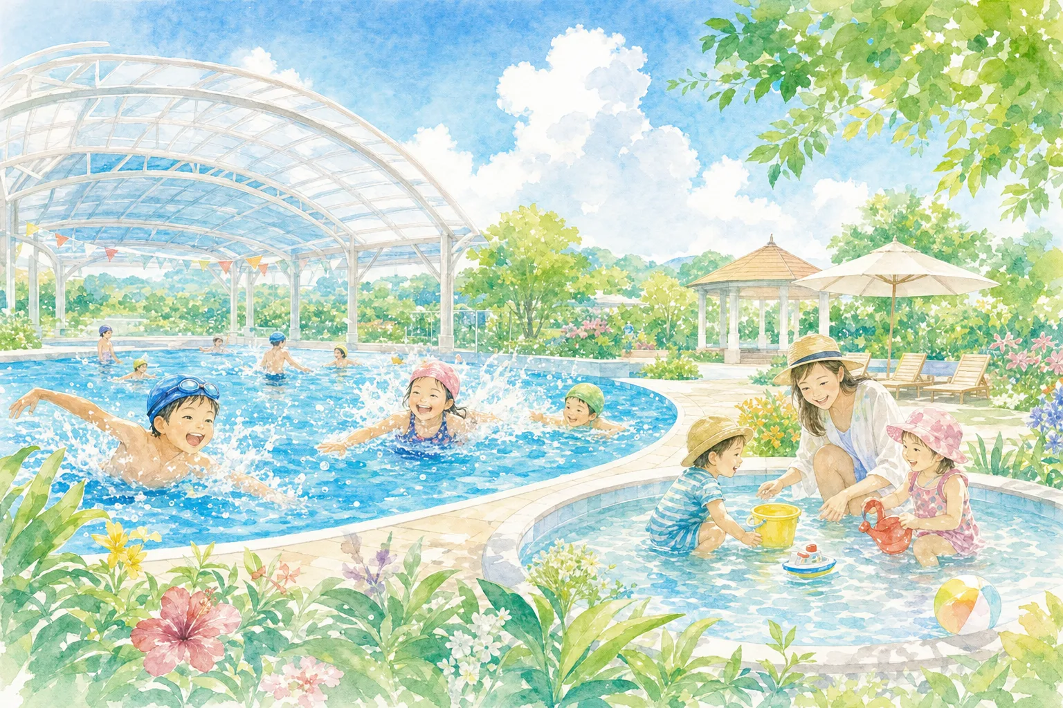 2026年 熊本市城南B&G海洋センタープール 1日満喫コース