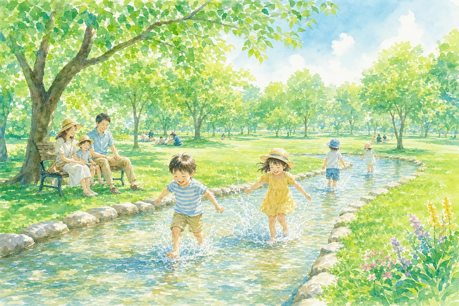 2026年 兵庫県立播磨中央公園 子どもの小川 1日満喫コース