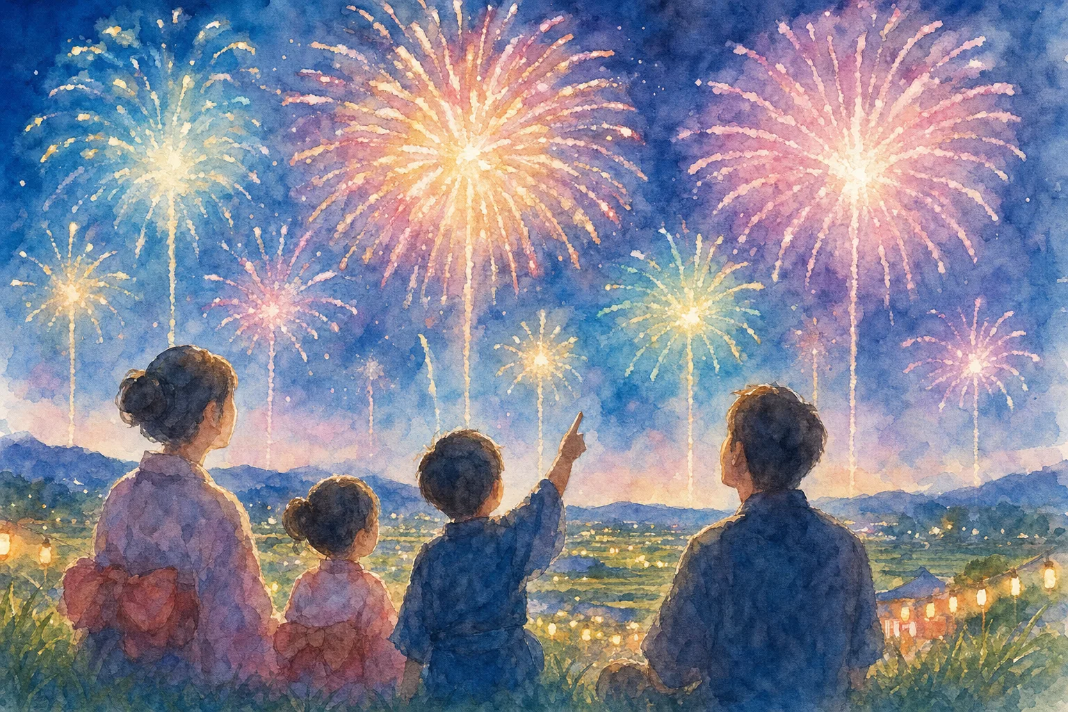 かるまい夏祭り花火大会(軽米町)