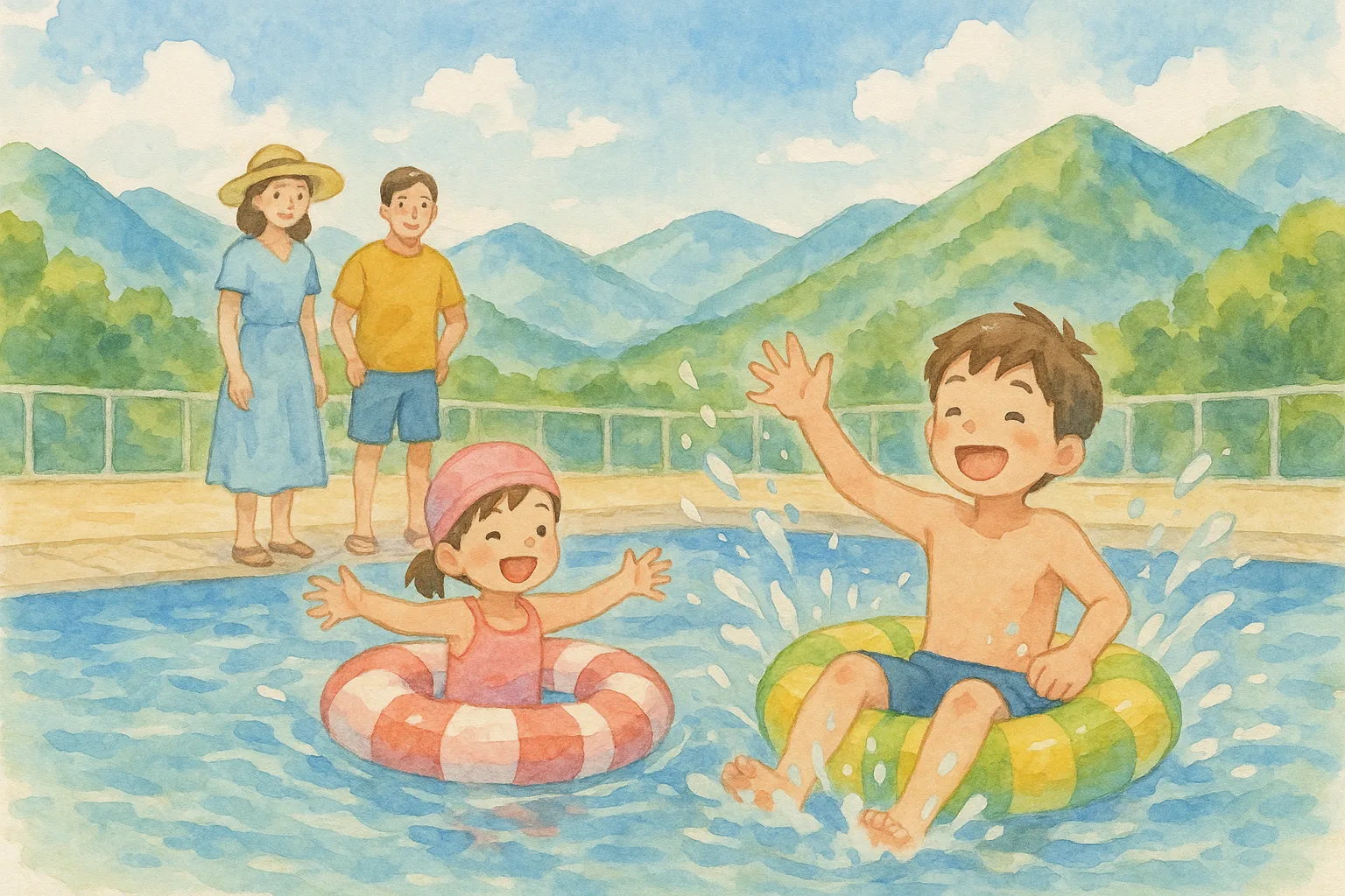 2026年 伊那市民プール 1日満喫コース