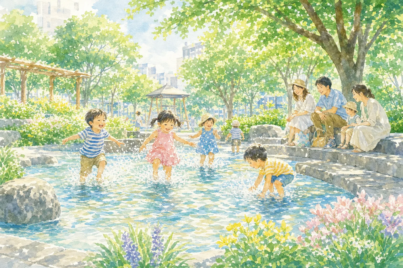 2026年 宮の台児童遊園 じゃぶじゃぶ池 1日満喫コース
