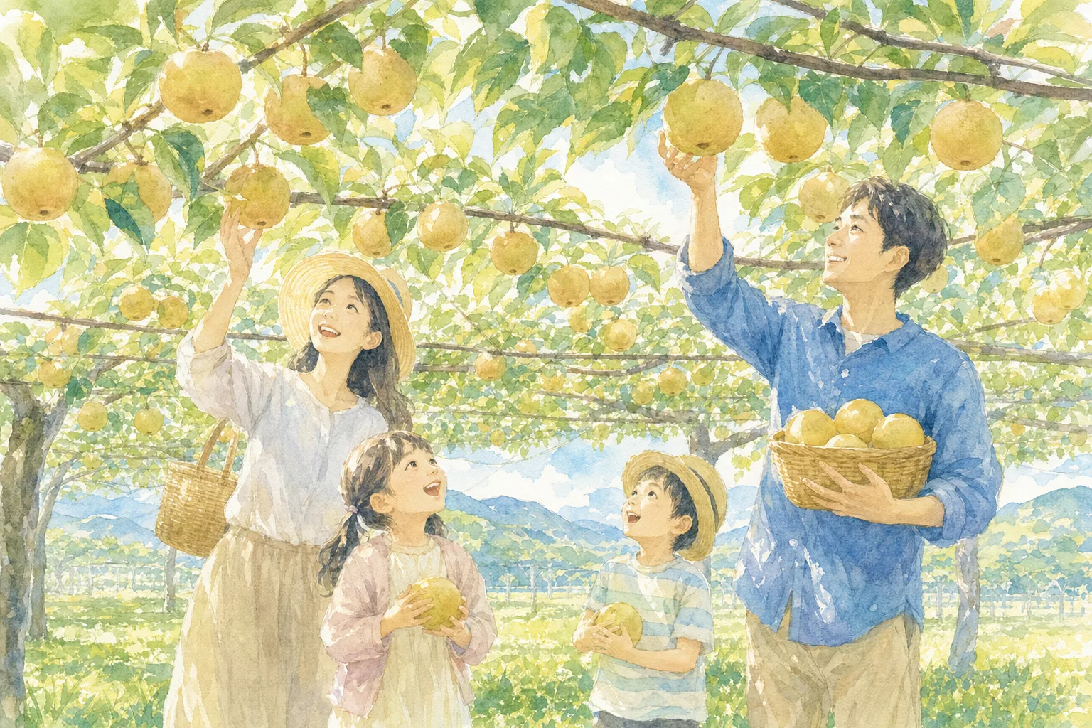 2026年 世羅大豊農園(なし狩り)の味覚狩り 1日満喫コース
