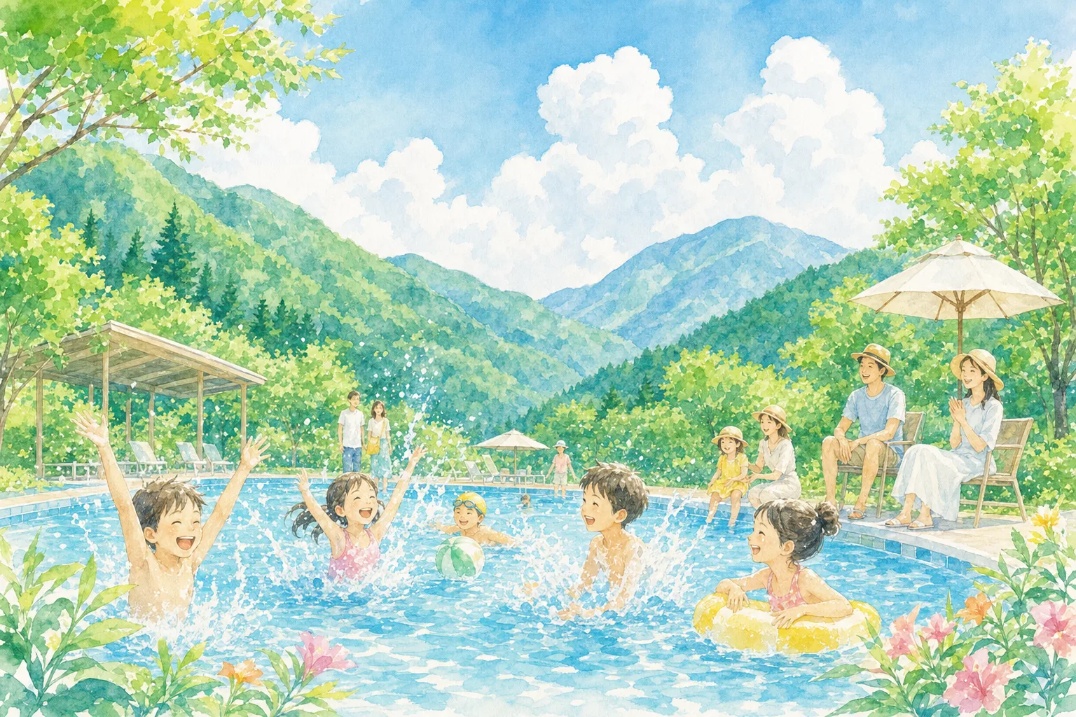 2026年 鳥取市佐治町B&G海洋センタープール 1日満喫コース