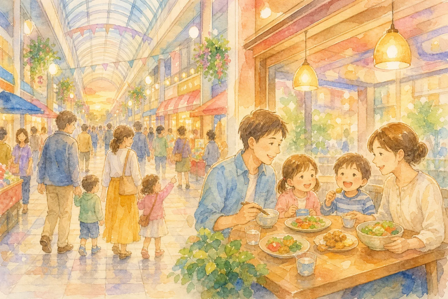 権堂アーケード