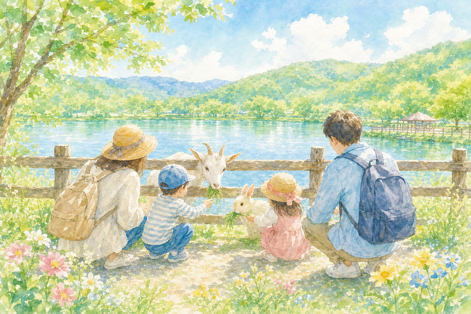ごかつら池ふるさと村