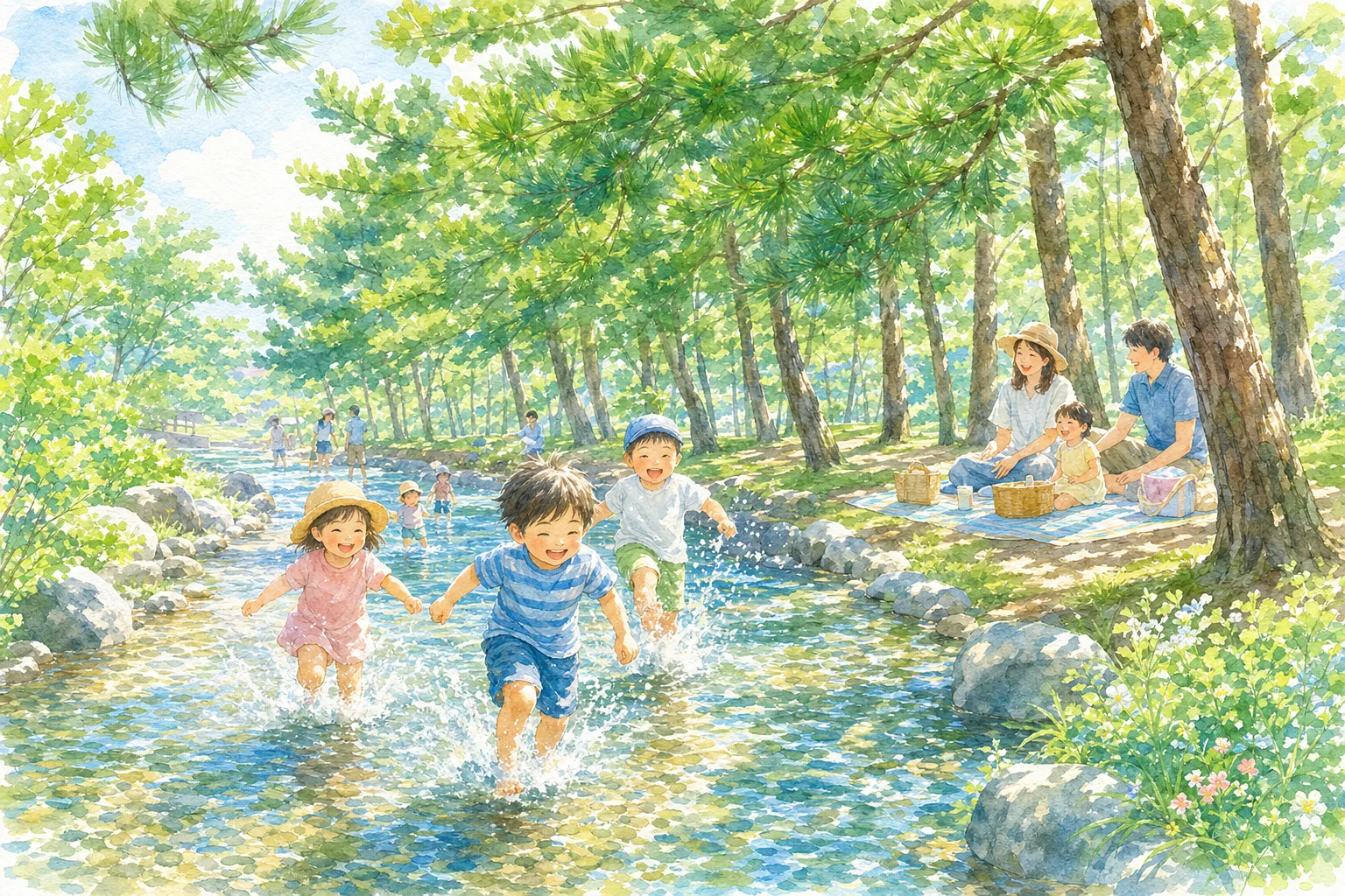2026年 島根県立浜山公園 ジャブジャブ川 1日満喫コース
