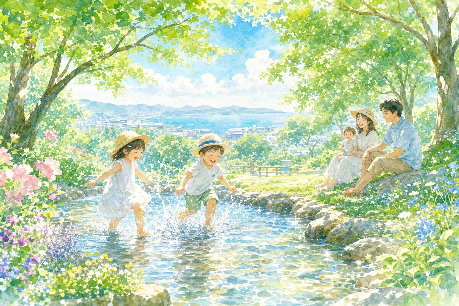 2026年 鵜の木松山公園 水遊び場 1日満喫コース