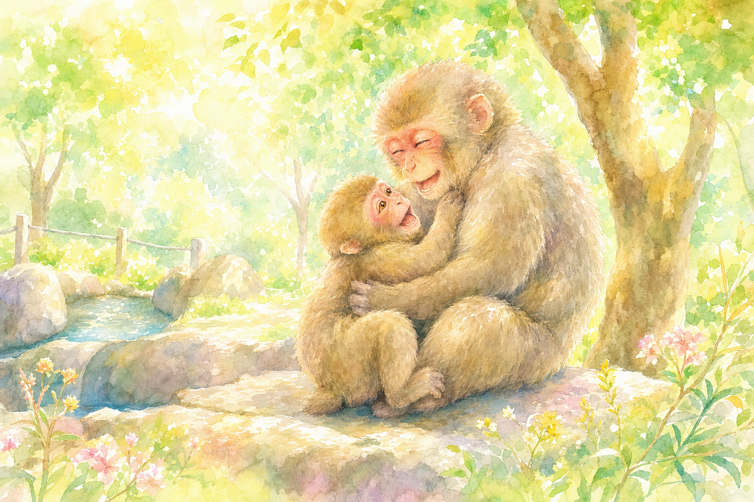 高尾山さる園・野草園