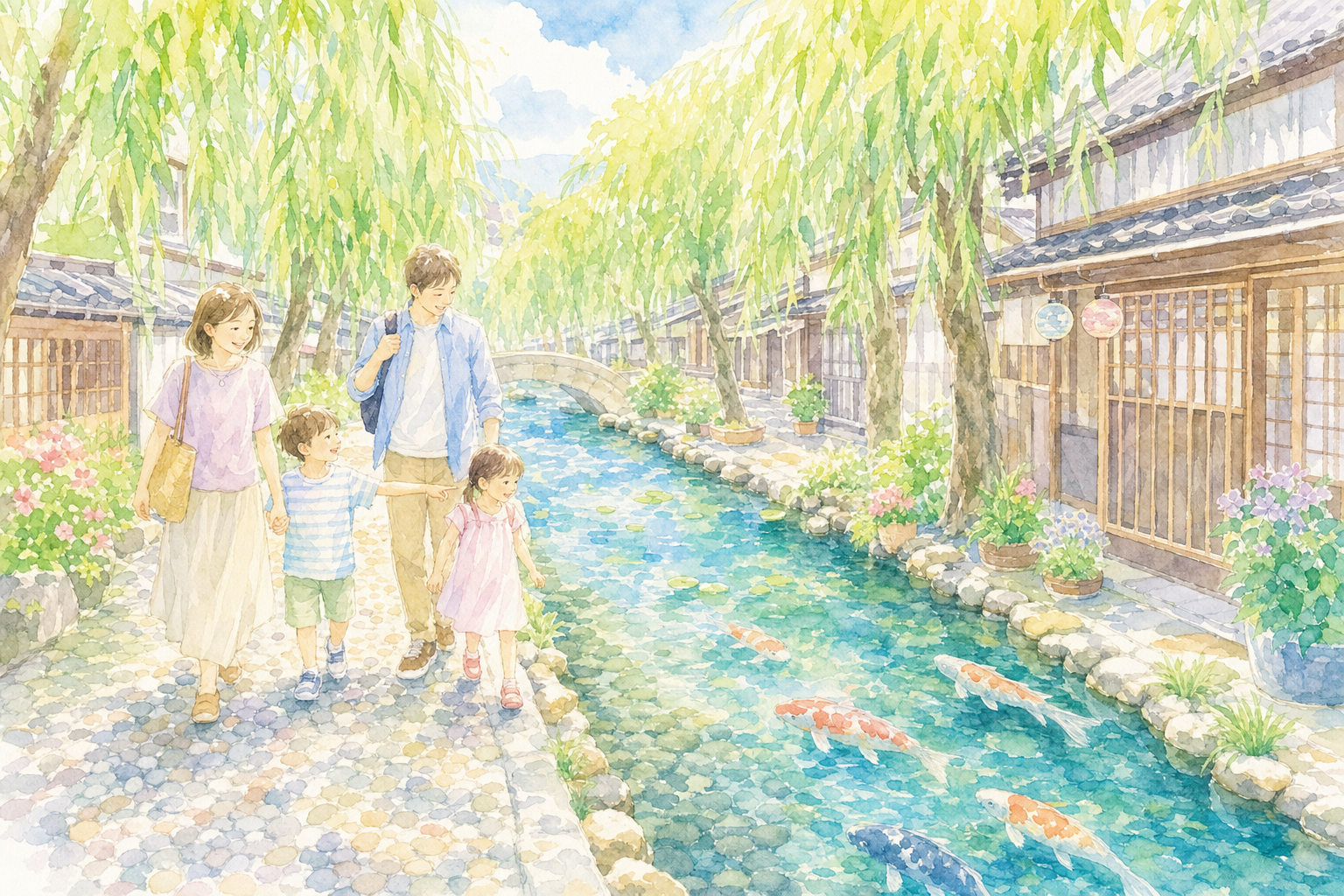 やなか水のこみち