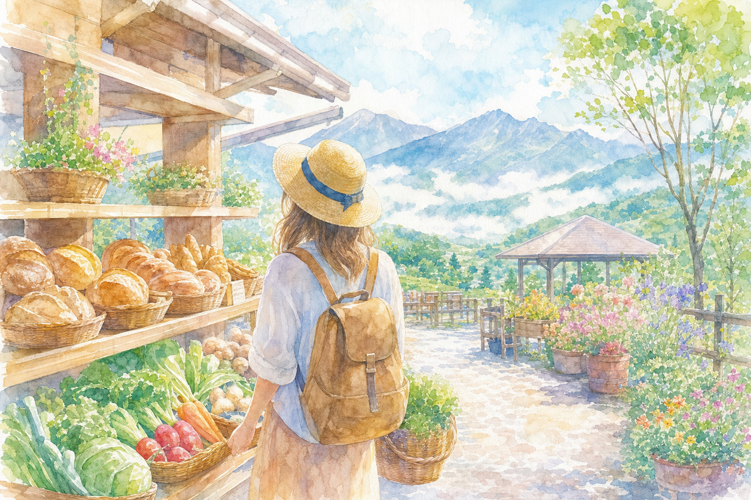 道の駅 天空の郷・さんさん