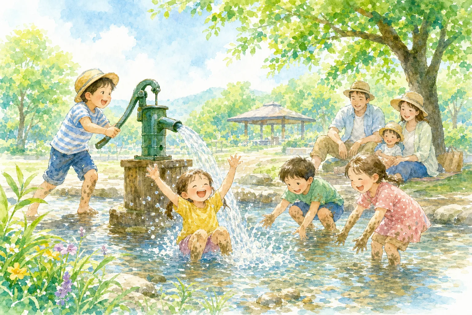 2026年 オレンジパークふなはし ひとりじゃ遊べない水遊び場 1日満喫コース