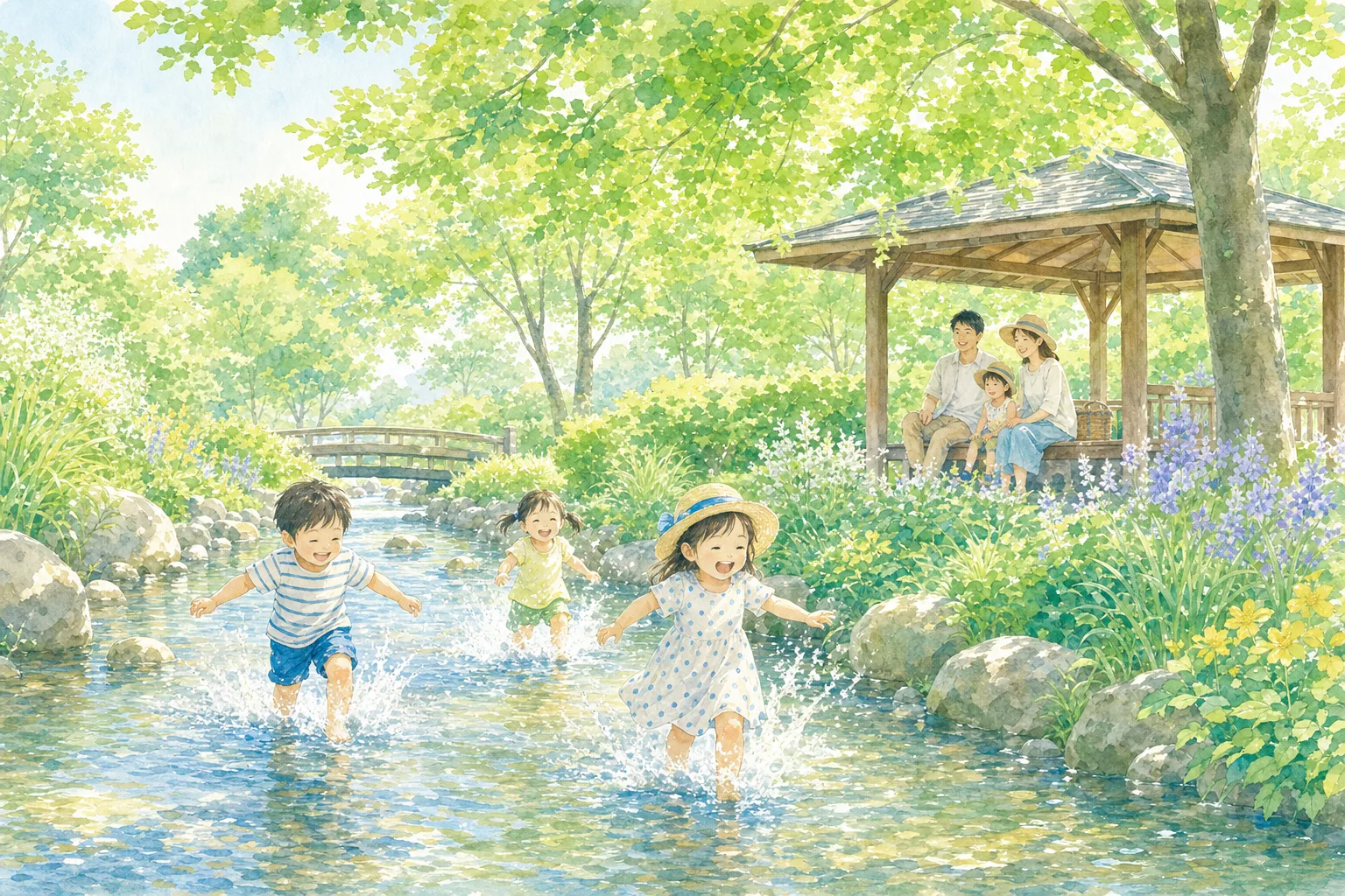 2026年 春日野中央公園 親水広場 1日満喫コース