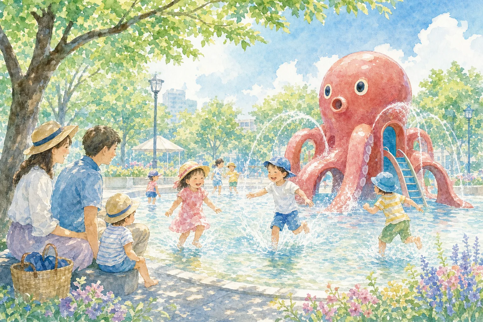 2026年 恵比寿東公園 親水施設 1日満喫コース