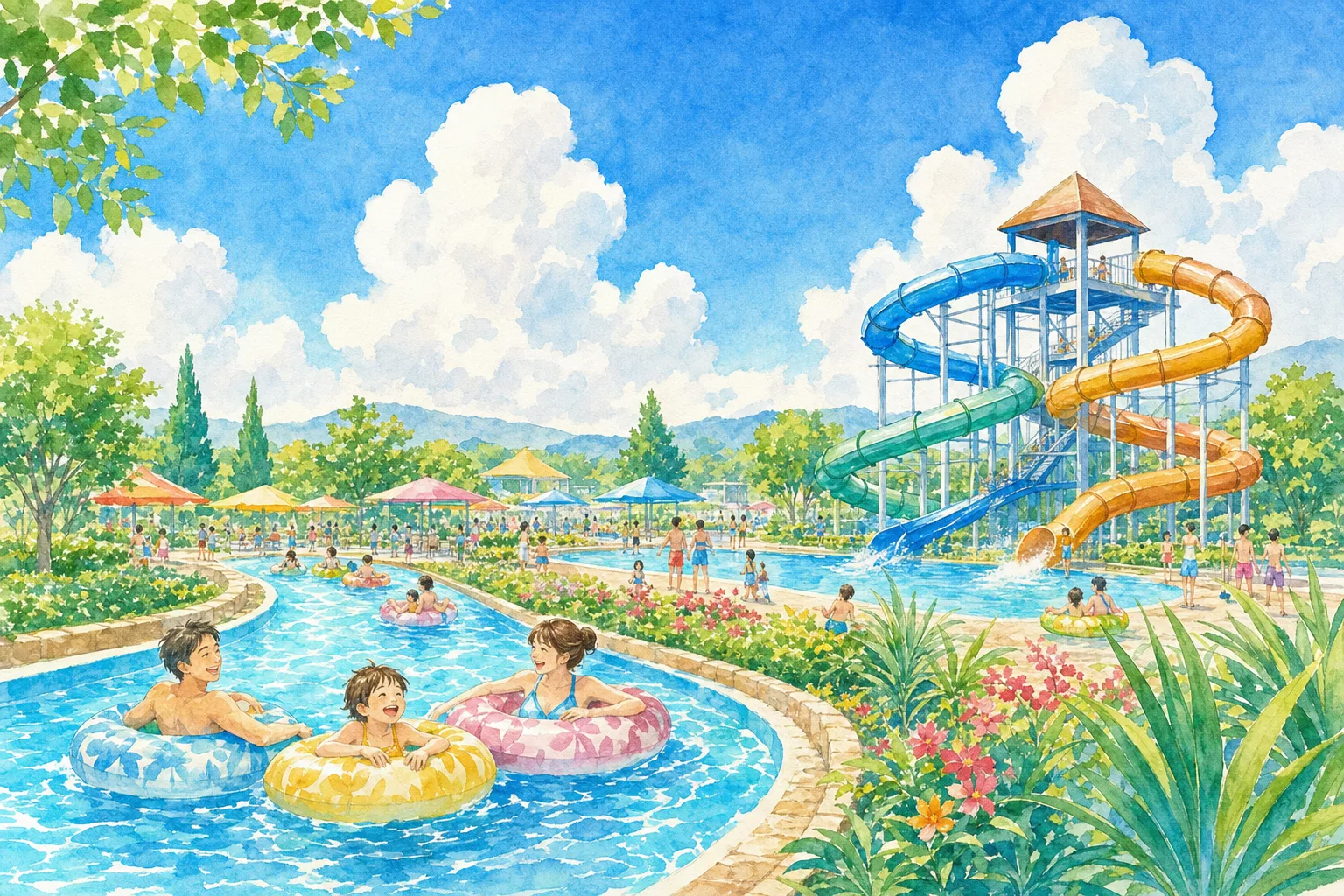 2026年 山形県総合運動公園 屋外プール 1日満喫コース
