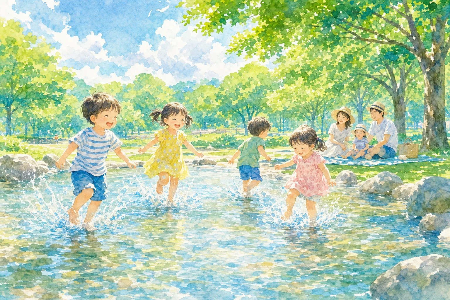 2026年 真栄西公園 水遊び場 1日満喫コース