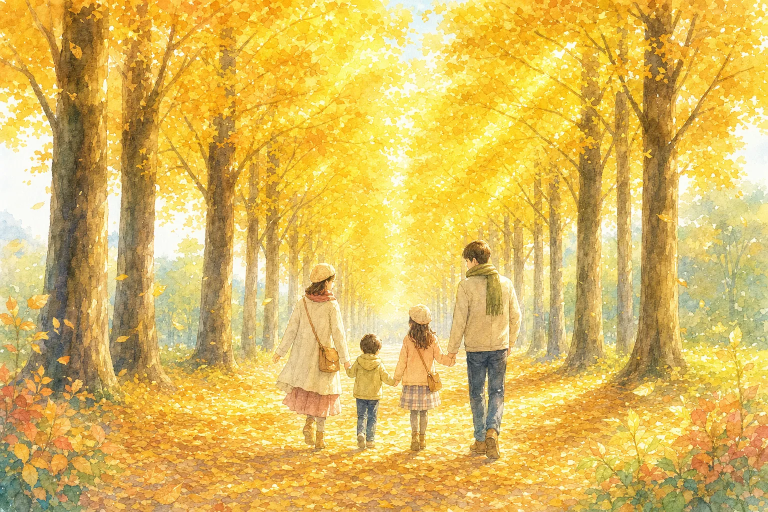 2026年 神奈川県立相模原公園の紅葉 1日満喫コース