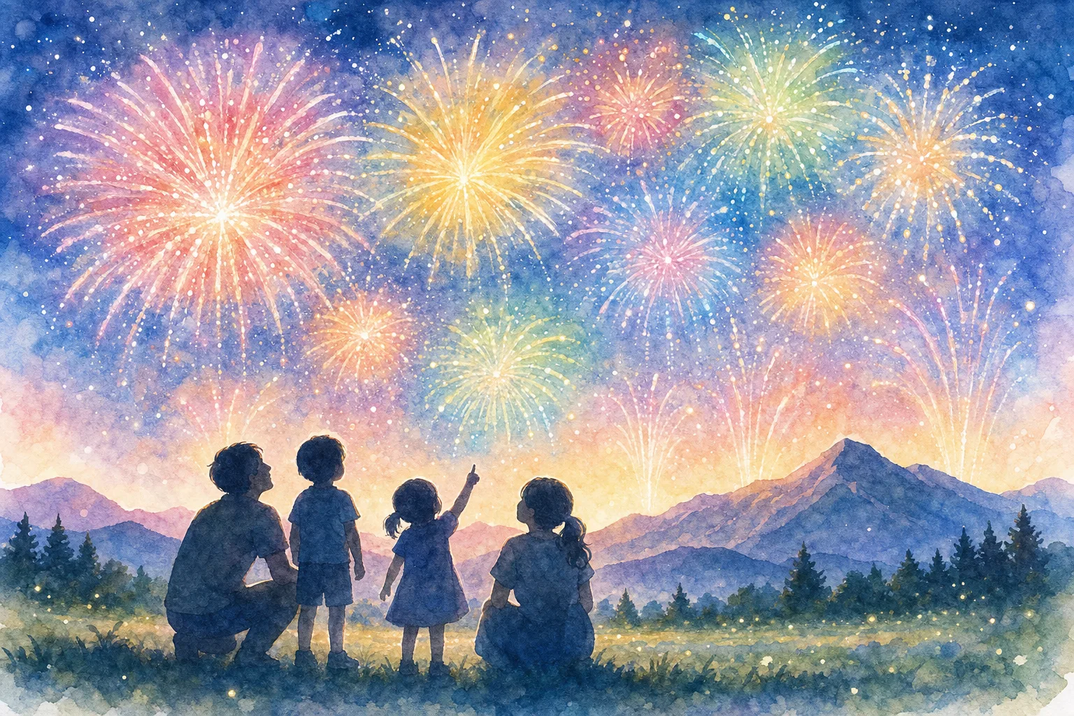 有漢総合グラウンド(風ぐるまサマーフェスタ 打ち上げ花火会場)