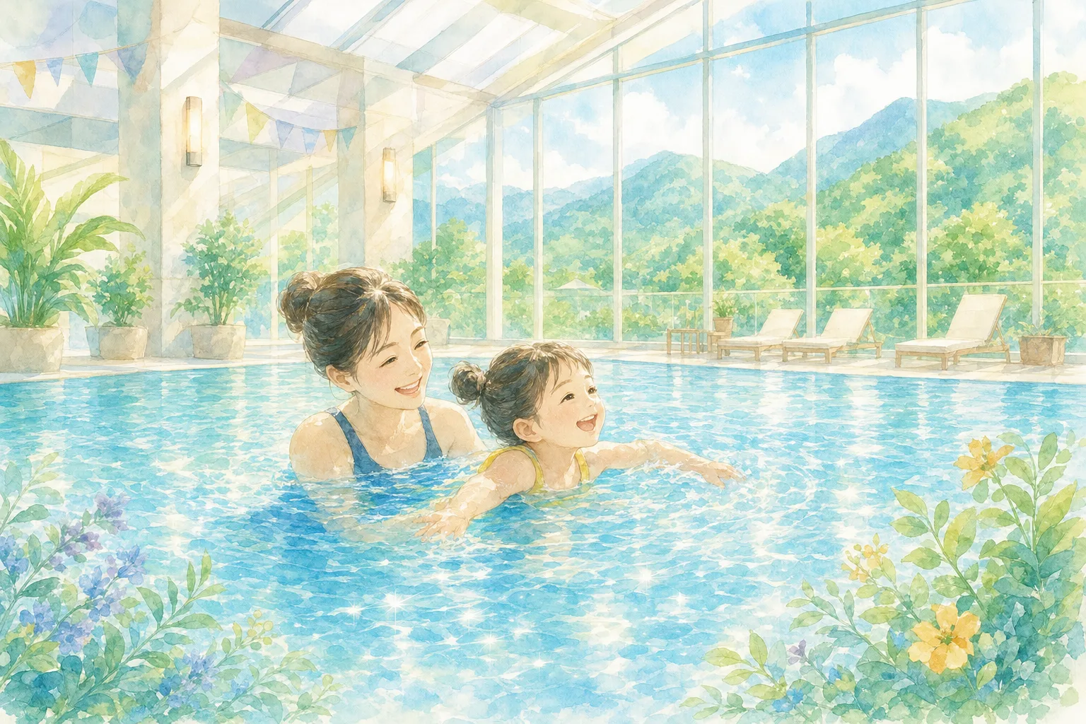 2026年 やまごえ温水プール(京都市営) 1日満喫コース